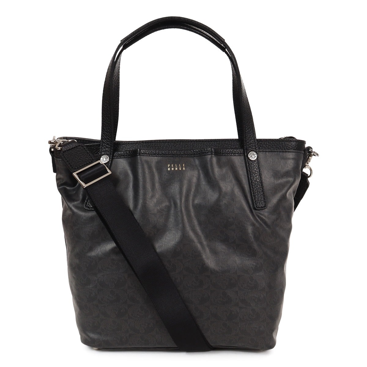 PELLE BORSA ペレボルサ トートバッグ Alive アライブ 4430 マットブラック