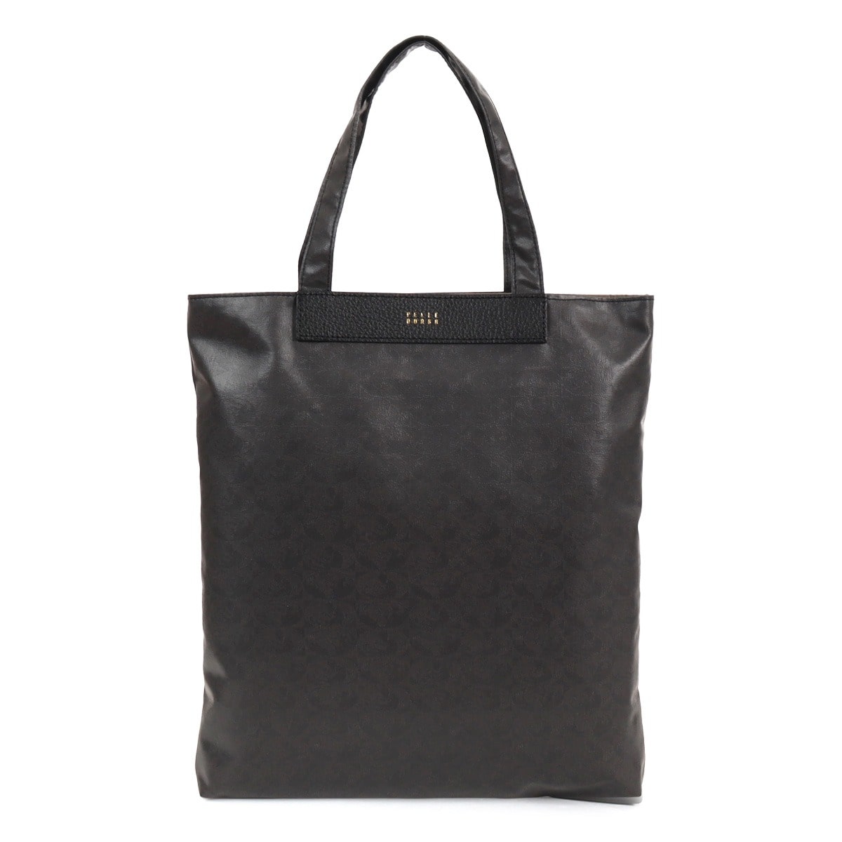 PELLE BORSA ペレボルサ トートバッグ A4 撥水 軽量 軽い レディース 日本製 4448 アライブ サブバッグ エコバッグ 雨の日 マットブラック