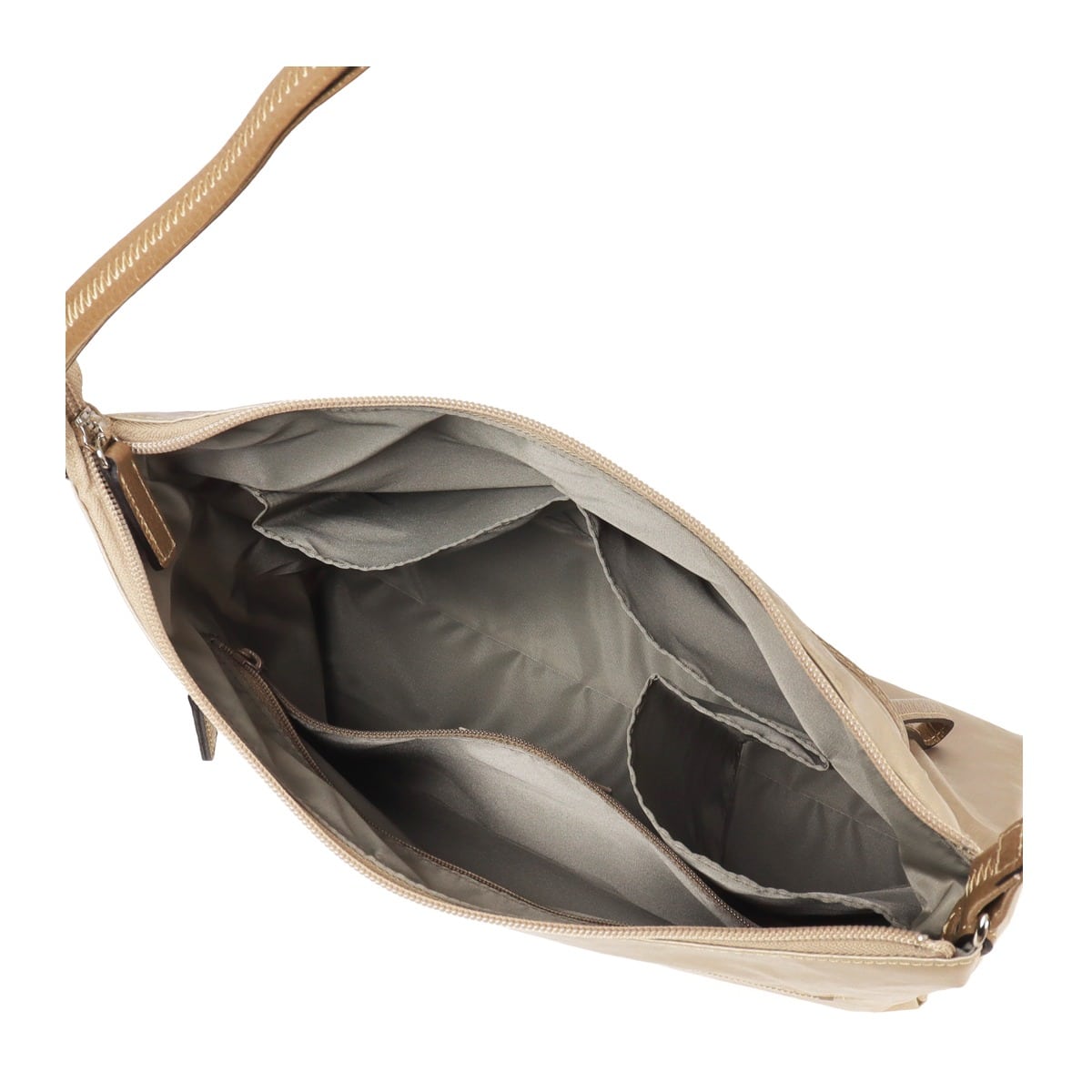 PELLE BORSA ペレボルサ ショルダーバッグ B5 撥水 軽量 軽い レディース 日本製 4449 アライブ 旅行 アウトドア 雨の日 ガンメタ ガンメタ -