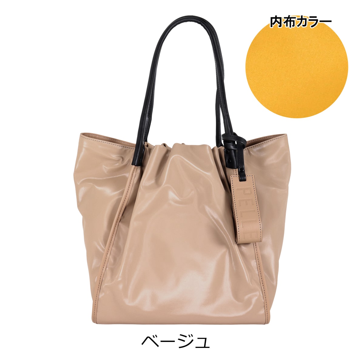 ペレボルサ トートバッグ チアーズ レディース 204649 日本製 PELLE BORSA | 肩掛け 大人 上品