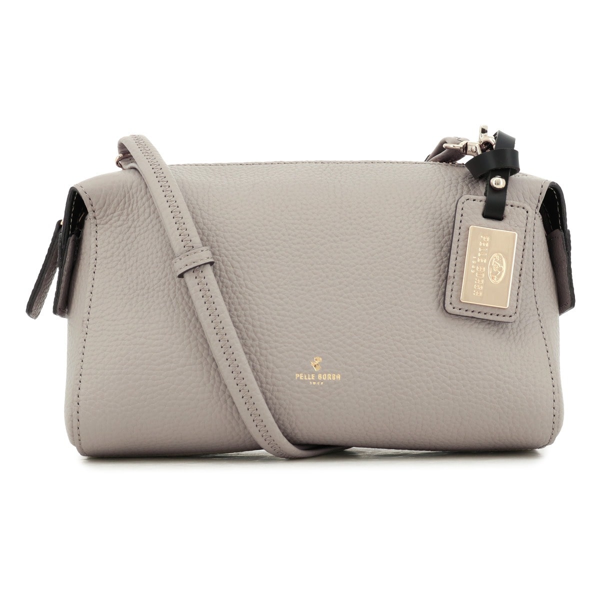 PELLE BORSA ペレボルサ ショルダーバッグ 本革 レディース 4717 レネット ミニショルダー 冠婚葬祭 お呼ばれ 上品 レザー 牛革 グレージュ