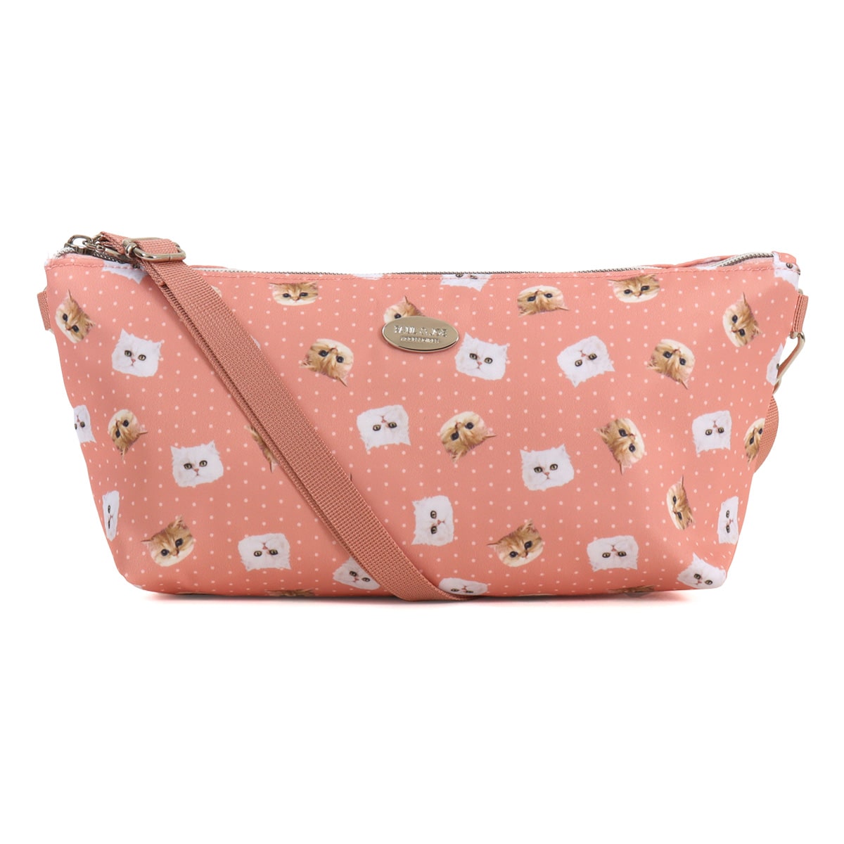 PAUL&JOE ACCESSOIRES ポールアンドジョーアクセソワ ショルダーバッグ レディース PJA-B1154 ジプシー＆ヌネット総柄 PAUL＆JOE ミニショルダー オレンジ