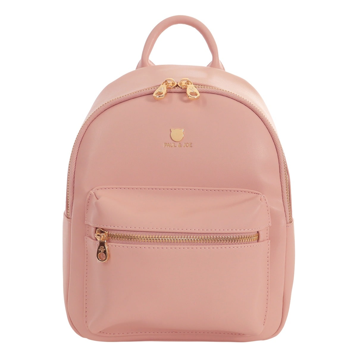 PAUL&JOE ACCESSOIRES ポールアンドジョーアクセソワ リュック ミニリュック レディース スモールキャットフェイスメタル PJA-B1166 猫 ねこ ピンク