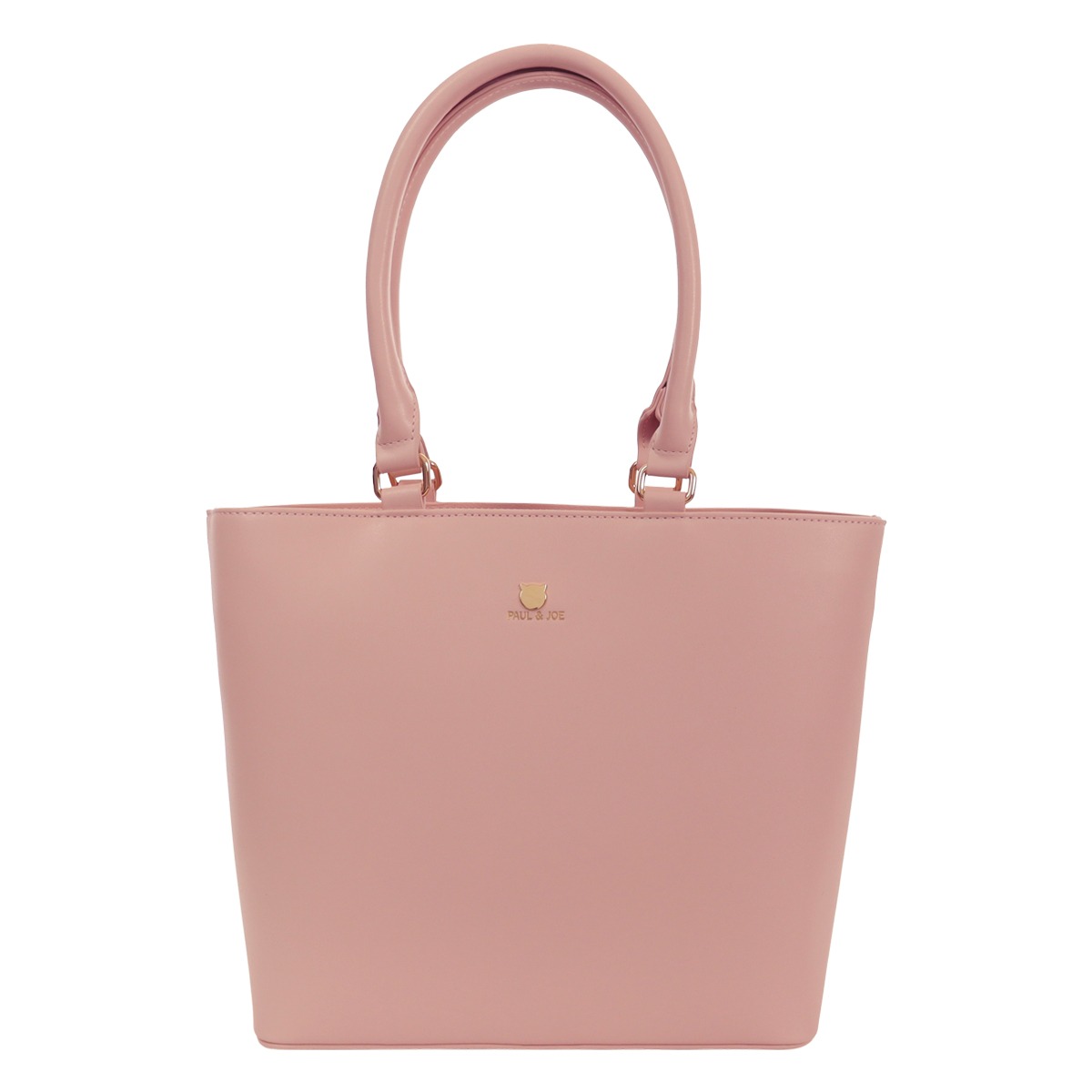 PAUL&JOE ACCESSOIRES ポールアンドジョーアクセソワ トートバッグ レディース スモールキャットフェイスメタル PJA-B1167 猫 ねこ ピンク