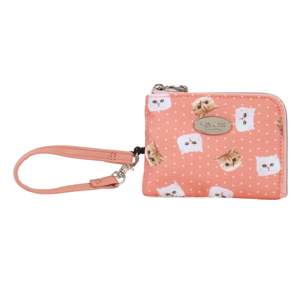 PAUL&JOE ACCESSOIRES ポールアンドジョーアクセソワ パスケース コインケース 定期入れ レディース PJA-W1151 ジプシー&ヌネット総柄 PAUL&JOE オレンジ