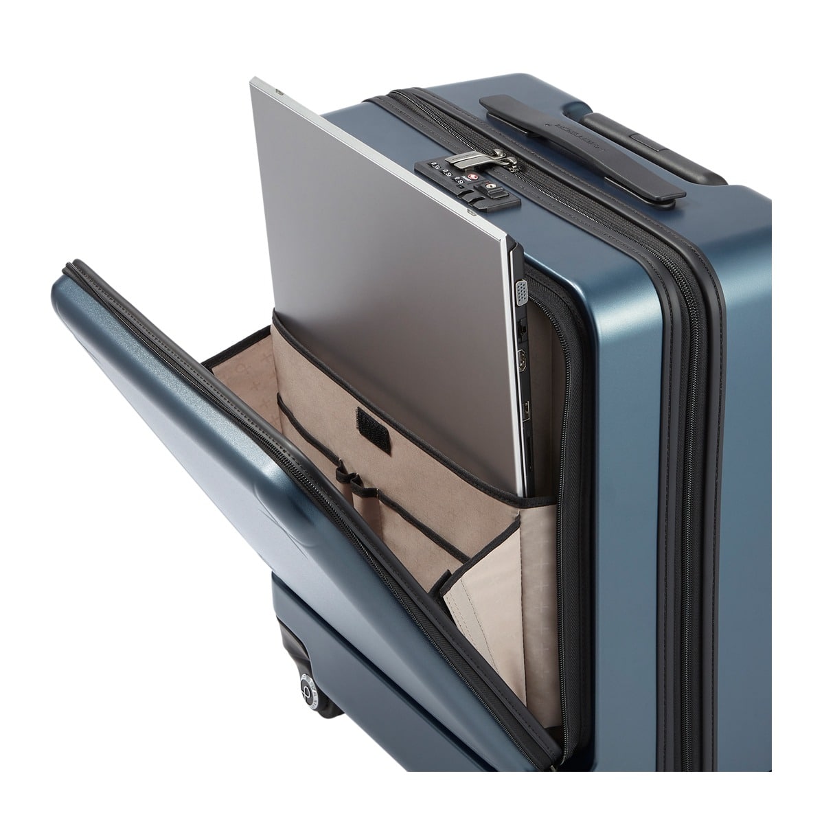 ProtecA 【3年保証】 プロテカ スーツケース 機内持ち込み TSAロック 40L 45cm 3.6kg マックスパス3 02961 日本製 ハード ファスナー キャリーバッグ キャリーケース 軽量 ストッパー付き 静音 ダークシルバー 【11】ダークシルバー -