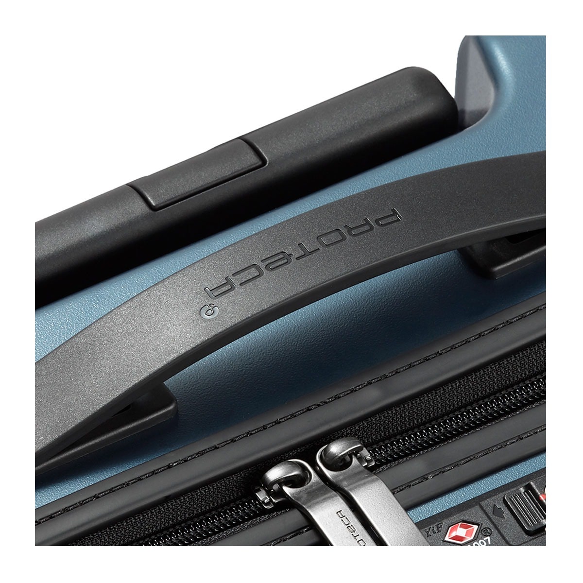 ProtecA 【3年保証】 プロテカ スーツケース 機内持ち込み TSAロック 40L 45cm 3.6kg マックスパス3 02961 日本製 ハード ファスナー キャリーバッグ キャリーケース 軽量 ストッパー付き 静音 ダークシルバー 【11】ダークシルバー -