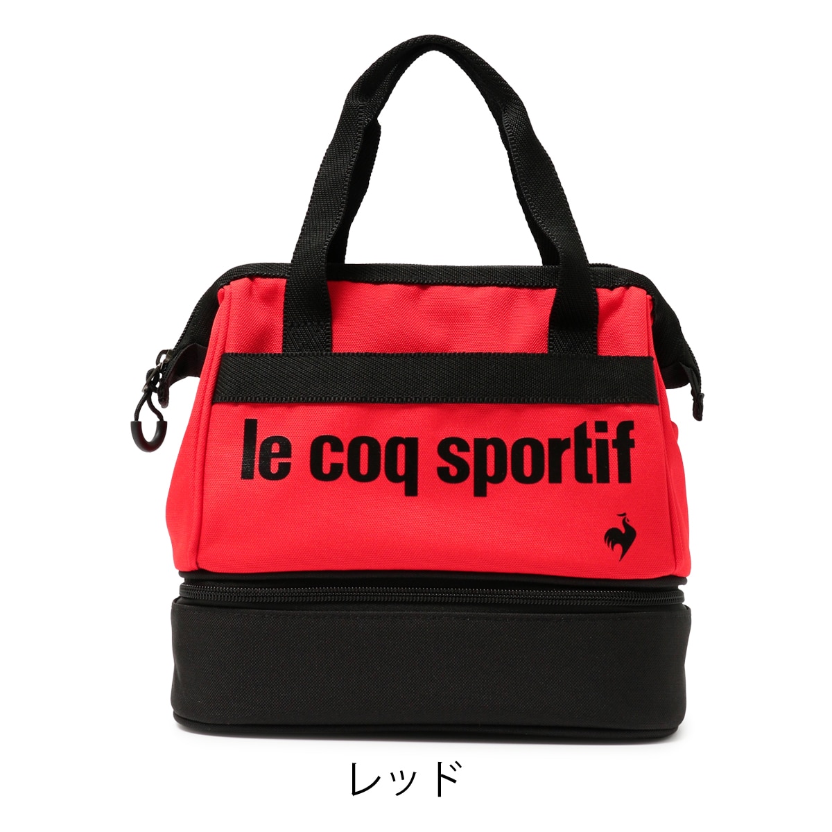 ルコックスポルティフ ゴルフ カートバッグ 二層式 カートポーチ メンズ QQBVJA46 le coq sportif ゴルフバッグ 保冷機能裏地  再生ポリエステル スポーツ 軽量