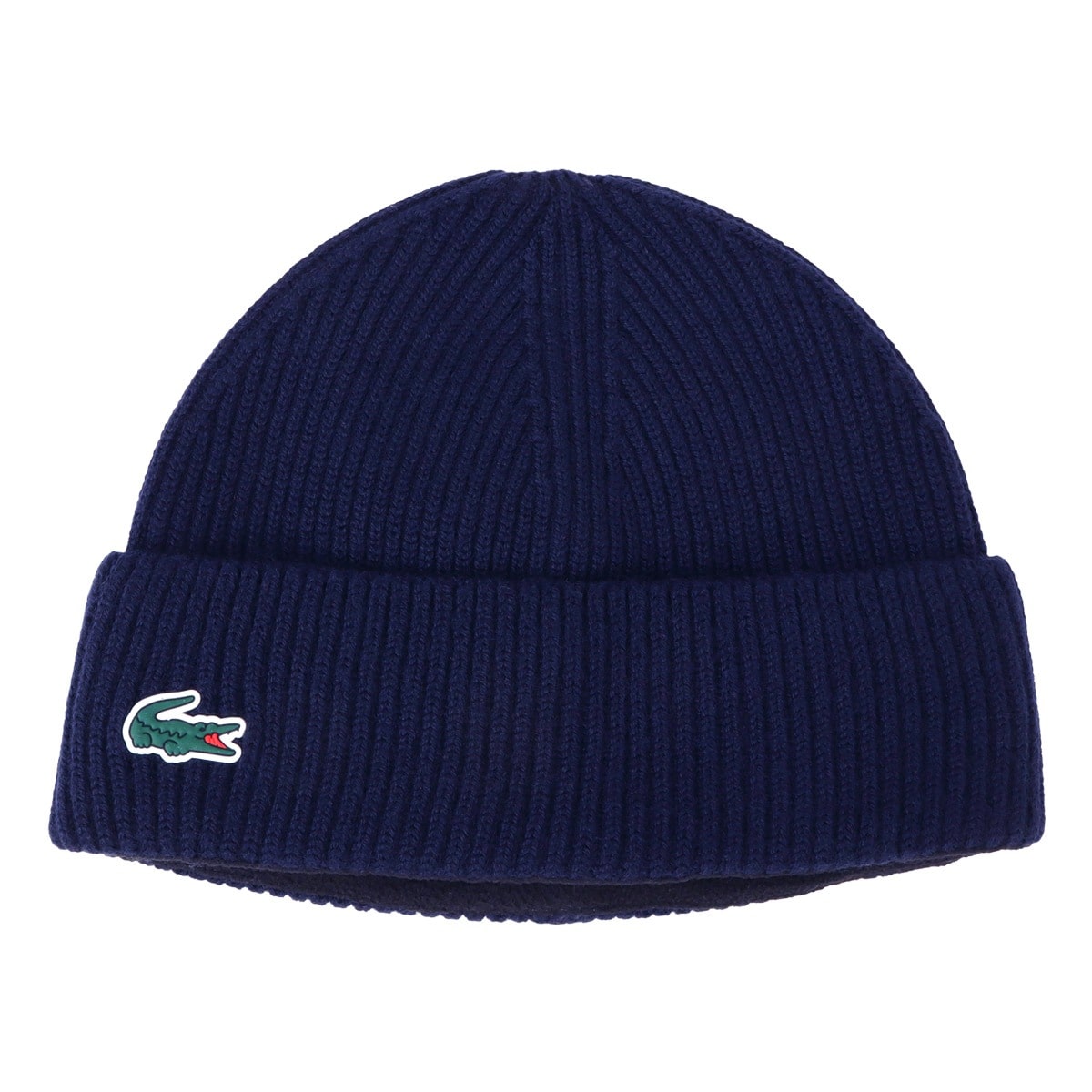 LACOSTE ラコステ ゴルフ ニット帽 RB7710 LACOSTE ネイビー
