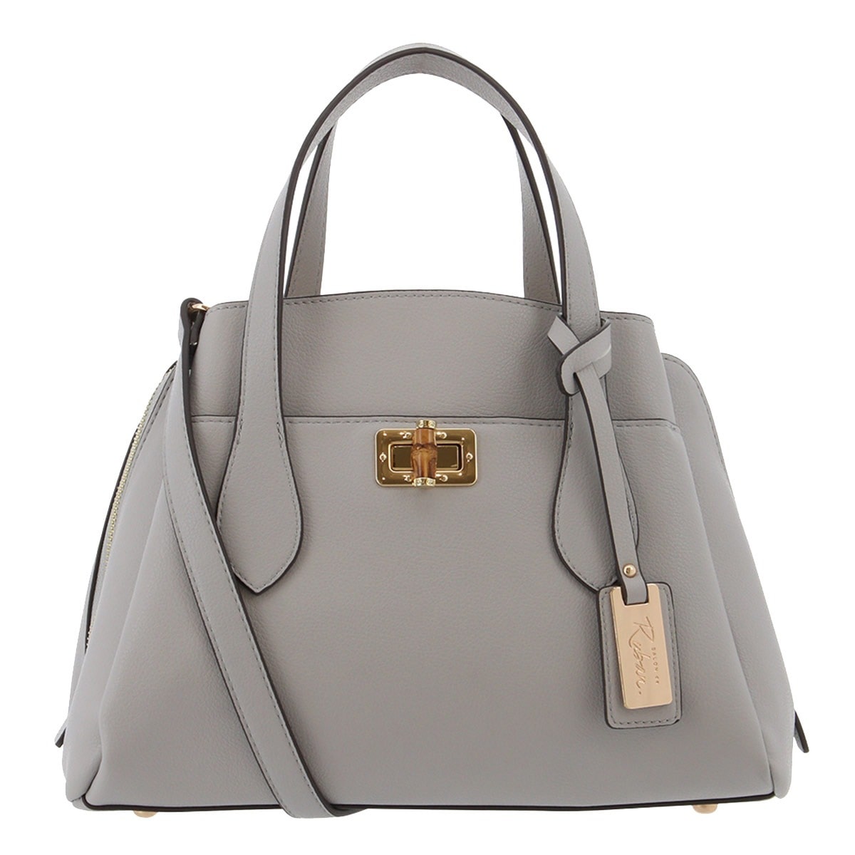 SALON de RUBAN サロン ド ルヴァン 2WAYハンドバッグ RBB-636 ライトグレー