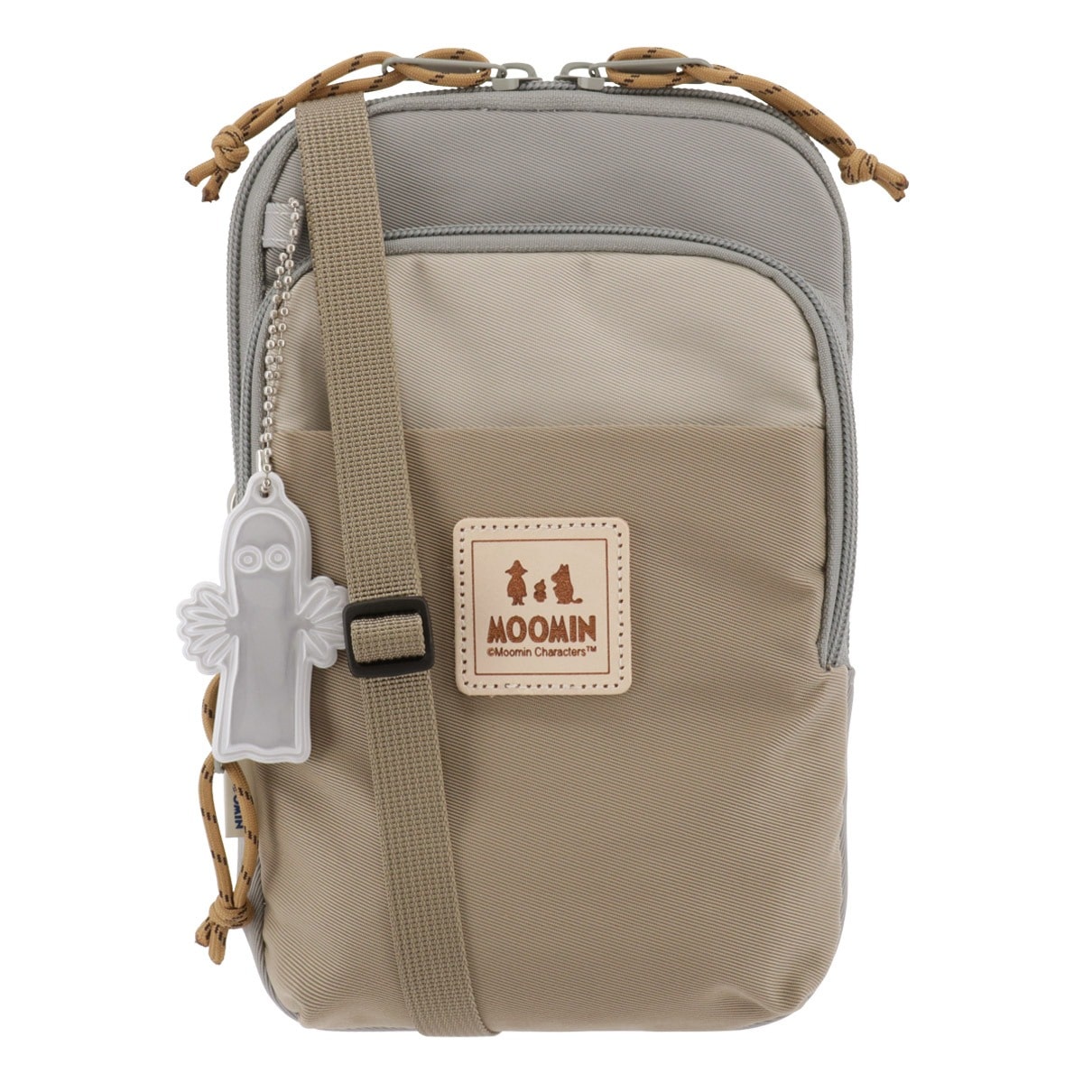 MOOMIN ムーミン スマホショルダーバッグ RMNL-01 ニュアンスグレー