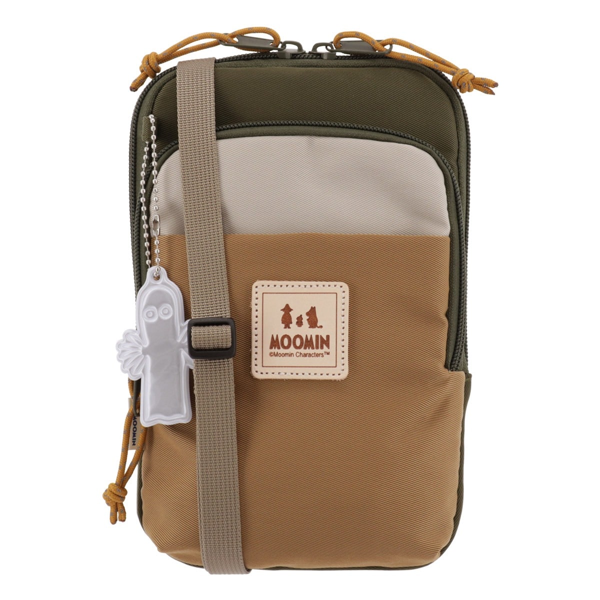 MOOMIN ムーミン スマホショルダーバッグ RMNL-01 フォレストグリーン