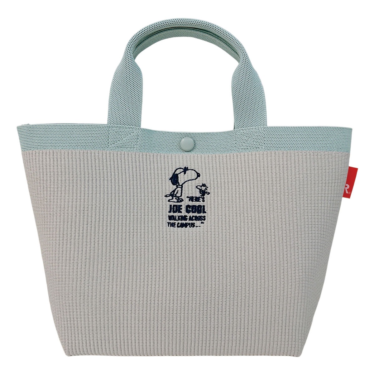 ROOTOTE ルートート スヌーピー ピーナッツ トートバッグ ニット素材 レディース 8435 PEANUTS IP.デリ.ルフル.ピーナッツ-0H 手洗い可 MINT