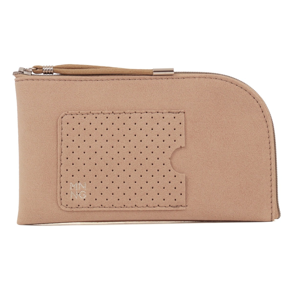 ウルトラスエード セクターロングウォレット 長財布 L字ファスナー 洗える mononogu もののぐ MNNG SE3-US チャイ