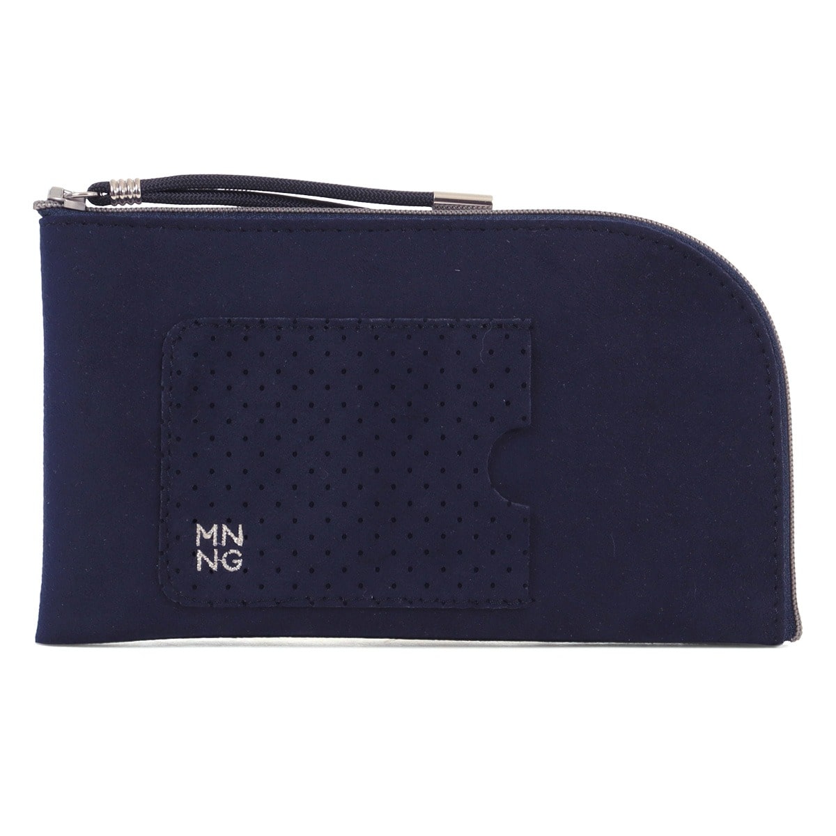 ウルトラスエード セクターロングウォレット 長財布 L字ファスナー 洗える mononogu もののぐ MNNG SE3-US ネイビー