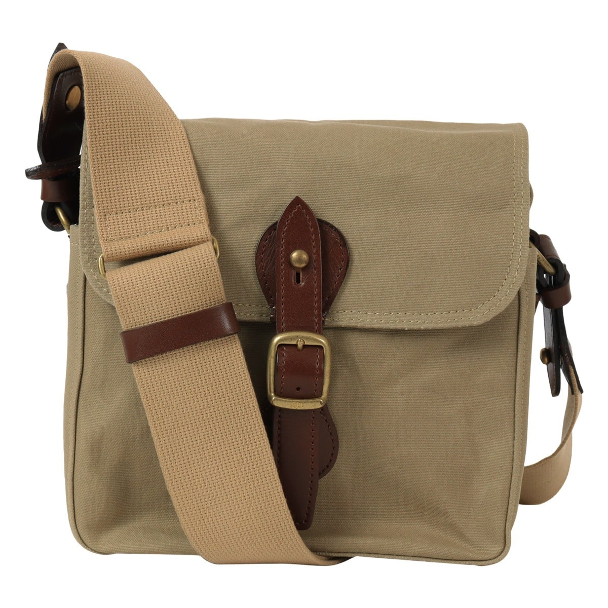 SILVER LAKE CLUB シルバーレイククラブ ショルダーバッグ ミニショルダー 撥水 カジュアル 小さめ コンパクト メンズ 日本製 130121 帆布 9号帆布 綿 ベージュ