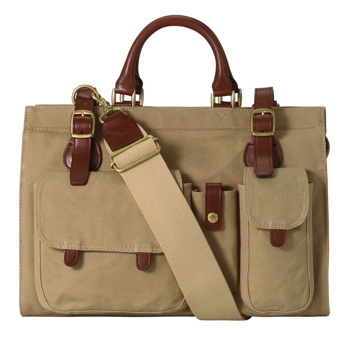 SILVER LAKE CLUB シルバーレイククラブ トートバッグ ショルダーバッグ ボストンバッグ カジュアル 撥水 メンズ 日本製 130335 帆布 2way 9号帆布 綿 ベージュ