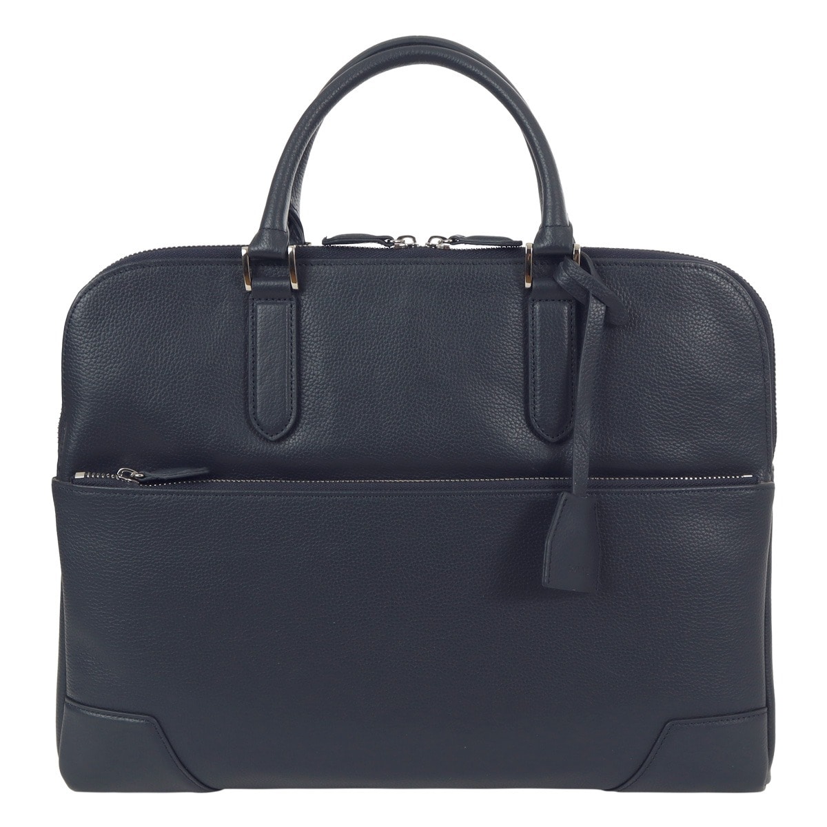 SONNE ゾンネ ビジネスバッグ A4 メンズ SOX030 ブリーフケース 牛革 本革 レザー 通勤 出張 軽量 就活 社会人 ネイビー