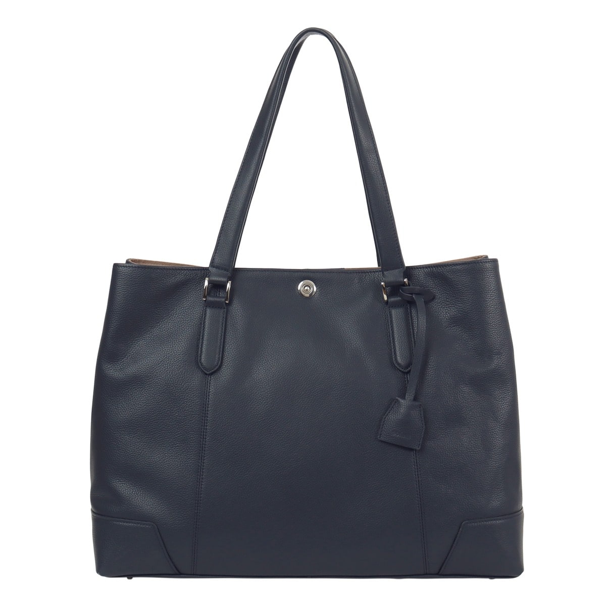 SONNE ゾンネ トートバッグ B4 メンズ SOX031 ビジネスバッグ 牛革 本革 レザー 通勤 出張 軽量 就活 社会人 ネイビー