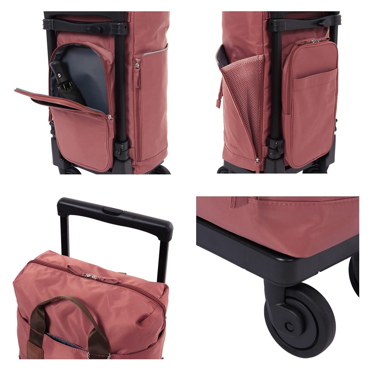 SWANY スワニー キャリーバッグ 東京デリカオリジナル D-692 ショッピングキャリー デイリーキャリー お買い物 シニア 旅行 普段使い おしゃれ 当社限定 別注 チャコールグレー 【69200】チャコールグレー -