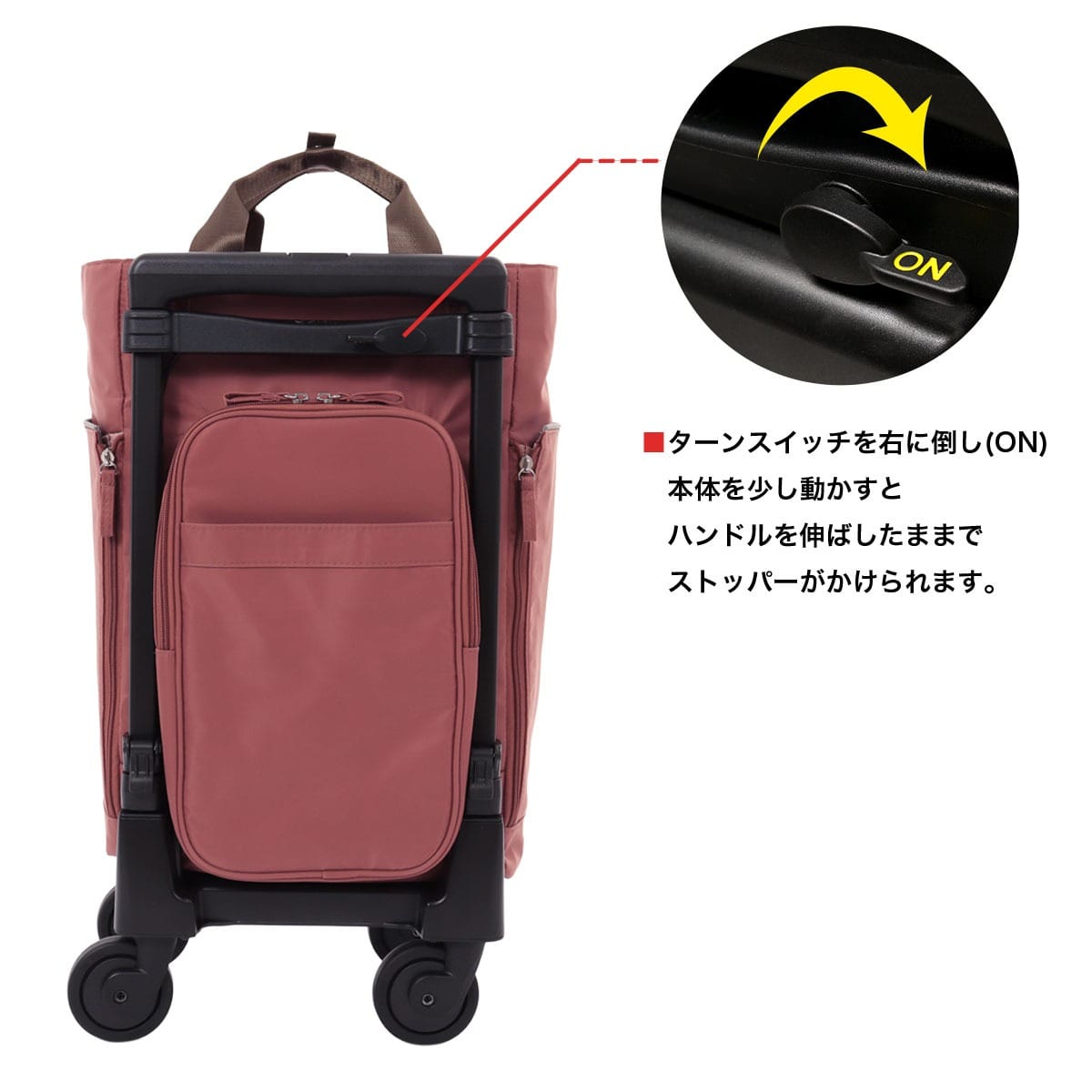 SWANY スワニー キャリーバッグ 東京デリカオリジナル D-692 ショッピングキャリー デイリーキャリー お買い物 シニア 旅行 普段使い おしゃれ 当社限定 別注 チャコールグレー 【69200】チャコールグレー -