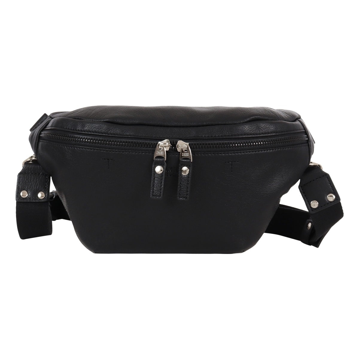 TAKEO KIKUCHI タケオ キクチ ボディバッグ ショルダーバッグ 斜め掛け 横型 ワンショルダー メンズ 709911 フィル カジュアル 軽量 山羊革 レザー 本革 ブラック