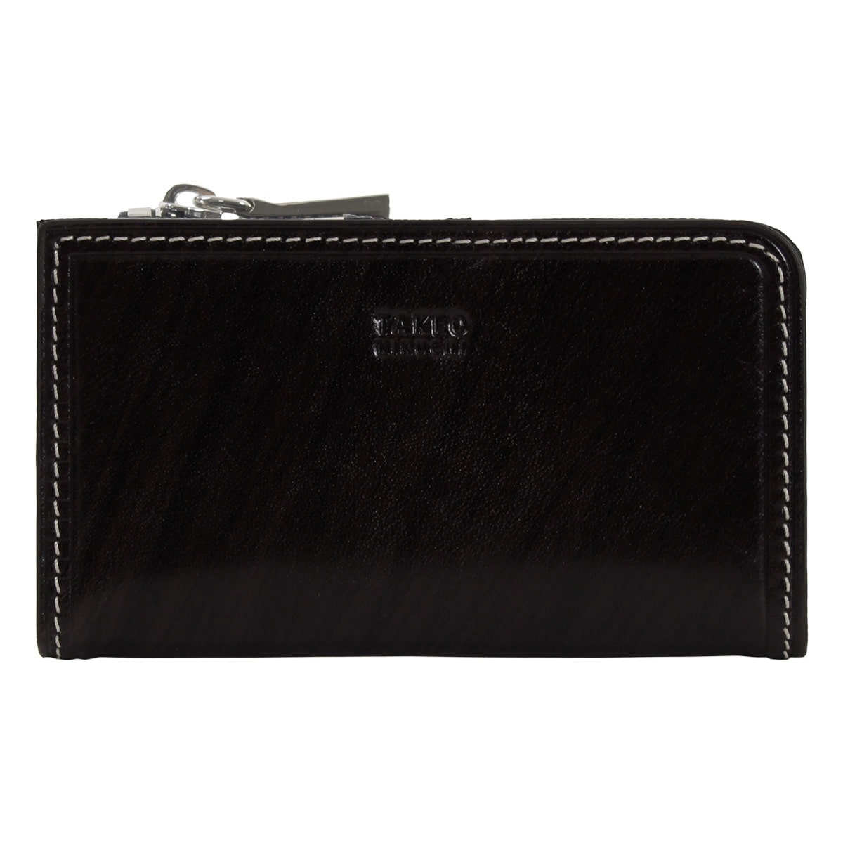 TAKEO KIKUCHI タケオ キクチ キーケース 本革 5連 小銭入れ コインケース メンズ 726613 シーズン レザー 牛革 ブラック