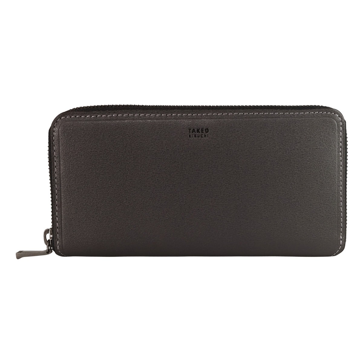 TAKEO KIKUCHI タケオ キクチ ラウンドファスナー長財布 財布 長財布 ラウンドファスナー 小銭入れ付き 札入れ カジュアル メンズ 728694 マックス 期間限定カラー クリスマス ギフト プレゼント 牛革 本革 レザー グレー