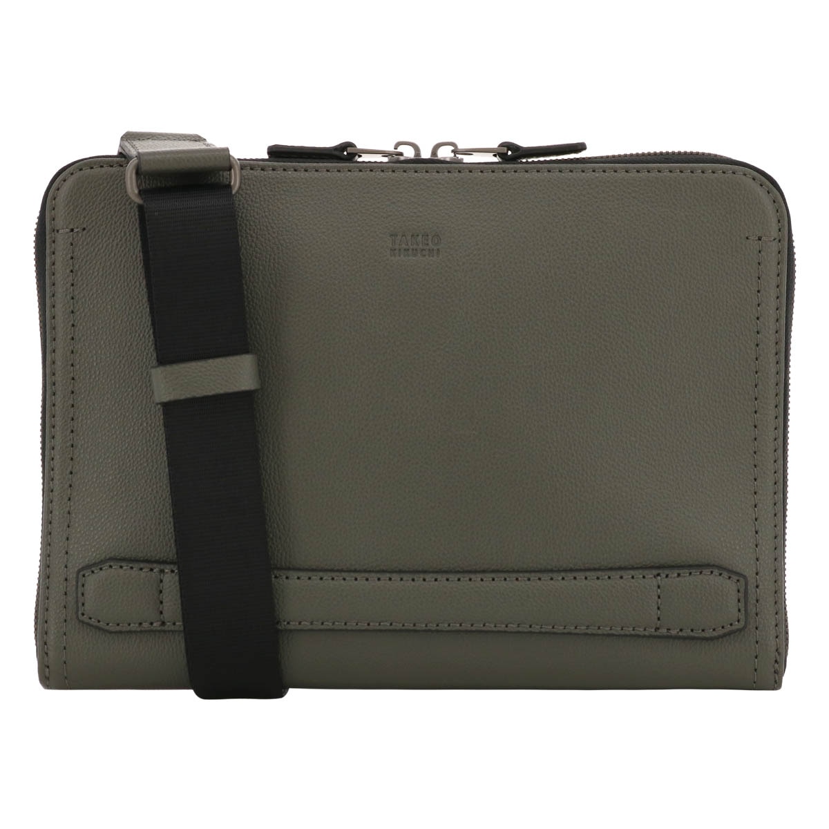 TAKEO KIKUCHI タケオ キクチ クラッチバッグ 738211 グラスゴー グレー 父の日