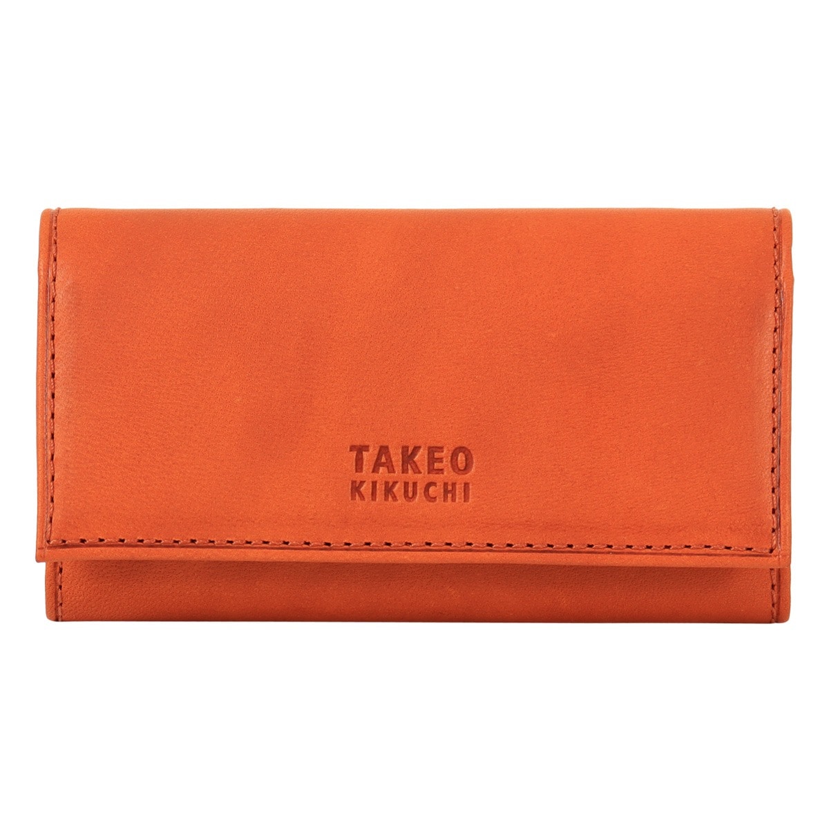 TAKEO KIKUCHI タケオ キクチ キーケース 鍵入れ 鍵 4連 コンパクト 小さめ メンズ 740602 ヘリテージ カジュアル ヌメ 牛革 本革 レザー 40周年 キャメル