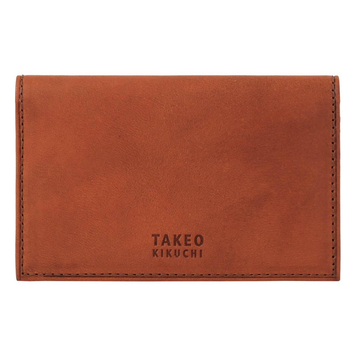 TAKEO KIKUCHI タケオ キクチ 名刺入れ カードケース カード入れ 名刺 ささマチ ビジネス 会社 メンズ 740603 ヘリテージ カジュアル ヌメ 牛革 本革 レザー 40周年 ブラウン