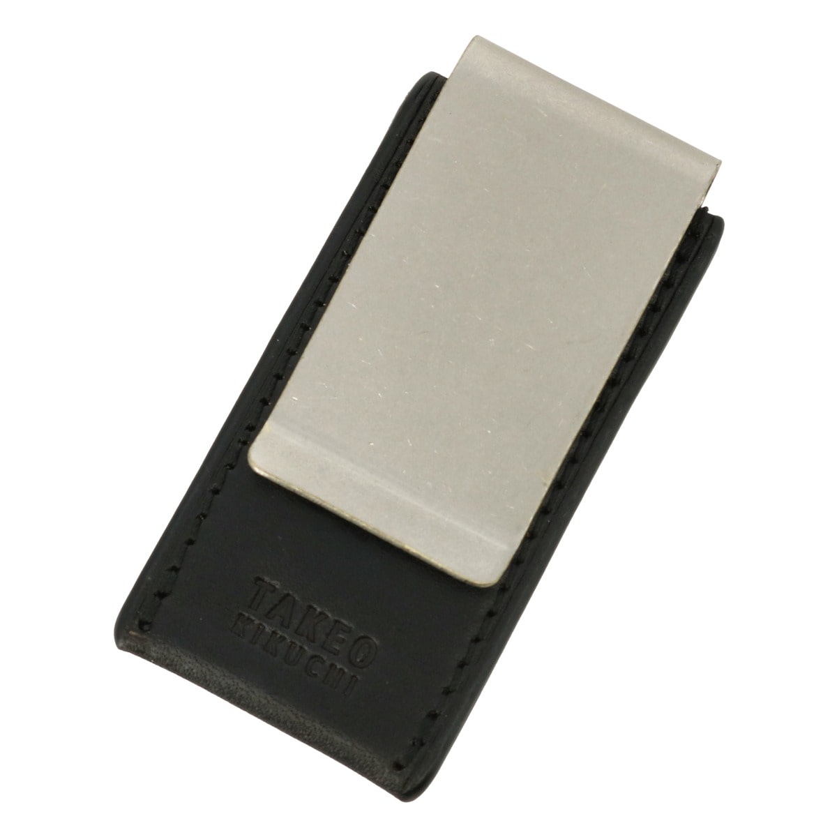 TAKEO KIKUCHI タケオ キクチ マネークリップ 本革 メンズ コルティ 742621 札ばさみ 牛革 レザー ブラック