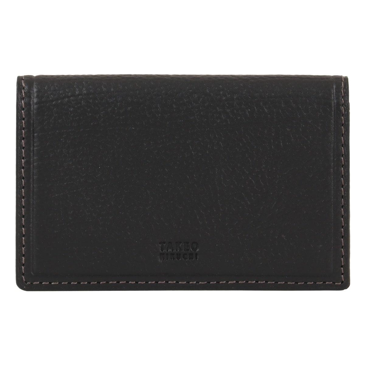TAKEO KIKUCHI タケオ キクチ 名刺入れ ささマチ カードケース カード入れ カード収納 メンズ 742632 クォーター 牛革 本革 レザー ブラック