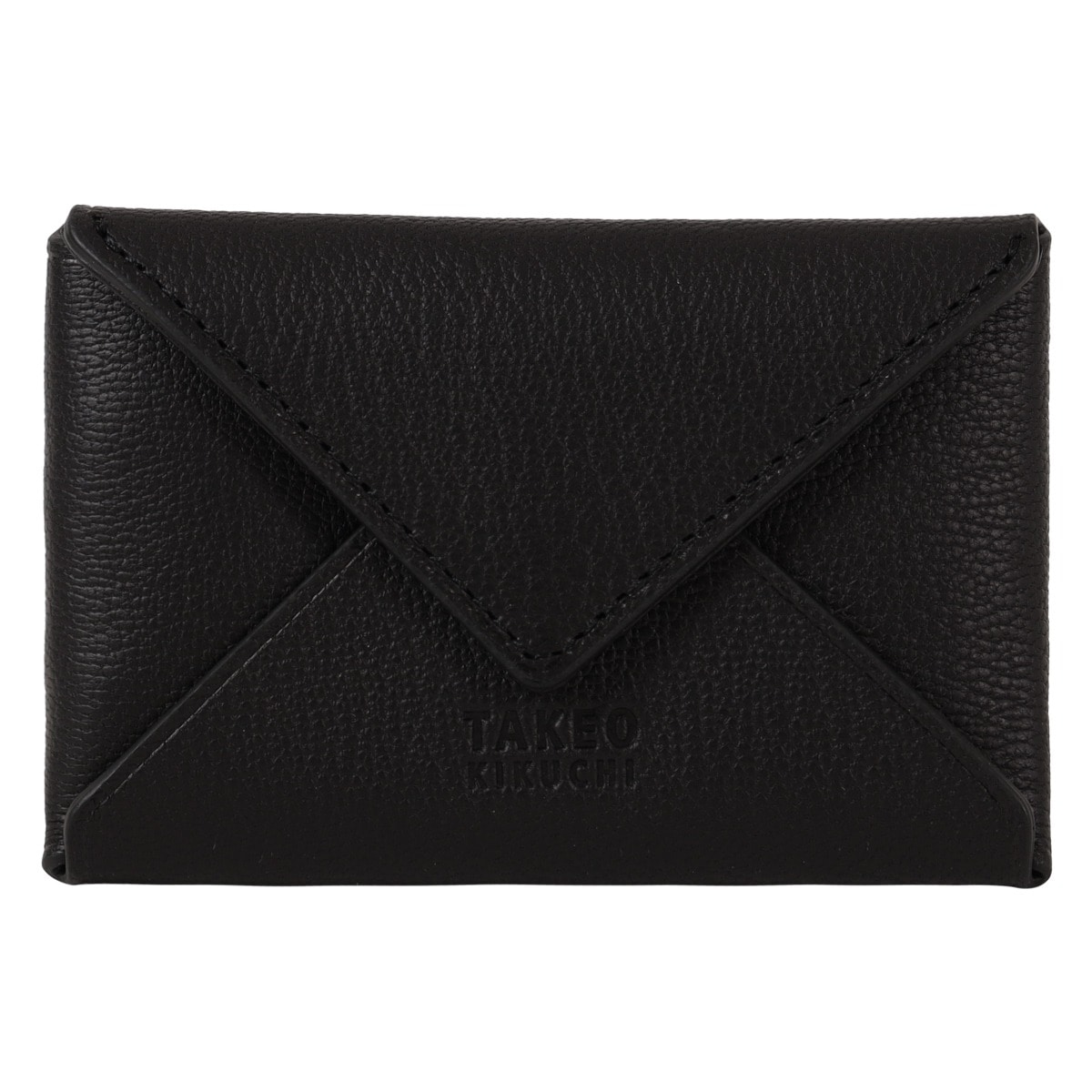 TAKEO KIKUCHI タケオ キクチ コインケース 本革 軽量 メンズ 744611 クラーク カードケース ブラック