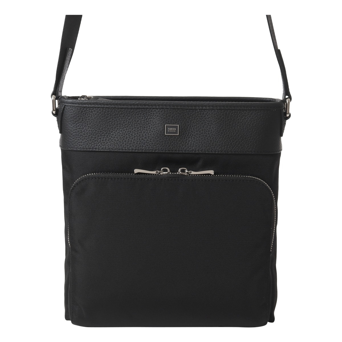 TAKEO KIKUCHI タケオ キクチ ショルダーバッグ メンズ B5 縦型 Inter インター 748111 牛革 通勤 レザー 本革 オフィス ビジネス カジュアル ベージュ 【13】ベージュ -