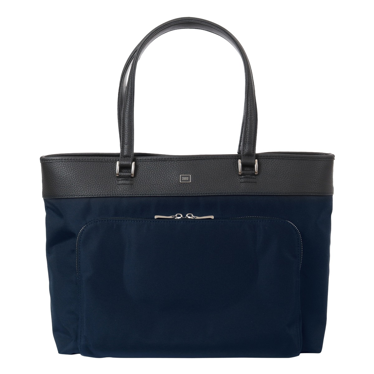 TAKEO KIKUCHI タケオ キクチ トートバッグ メンズ A4 PC収納 Inter インター 748711 牛革 通勤 レザー 本革 オフィス ビジネス カジュアル ネイビー 【07】ネイビー -