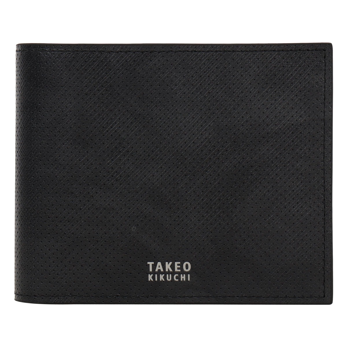 TAKEO KIKUCHI タケオ キクチ 二つ折り財布 財布 二つ折り 折り財布 ミニ財布 コンパクト 札入れ 小銭入れ ビジネス カジュアル オフィス メンズ 7526204 オルフェーノ 牛革 レザー 本革 ブラック