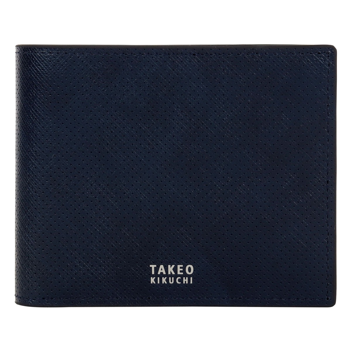 TAKEO KIKUCHI タケオ キクチ 二つ折り財布 財布 二つ折り 折り財布 ミニ財布 コンパクト 札入れ 小銭入れ ビジネス カジュアル オフィス メンズ 7526204 オルフェーノ 牛革 レザー 本革 ネイビー