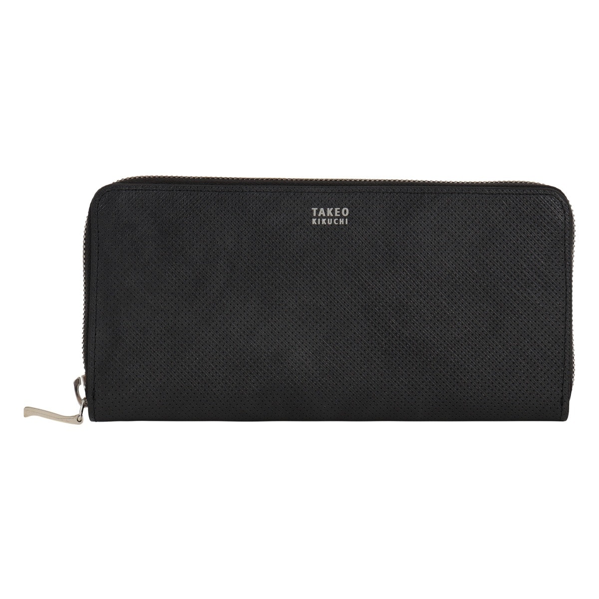 TAKEO KIKUCHI タケオ キクチ 長財布 財布 ラウンドファスナー 札入れ 小銭入れ オフィス カジュアル ビジネス メンズ 752606 オルフェーノ 牛革 レザー 本革 ブラック