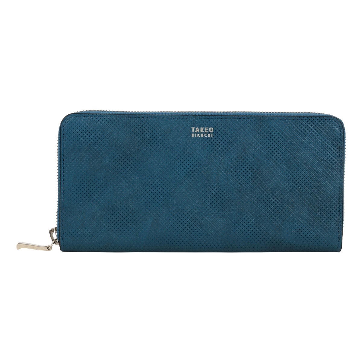 TAKEO KIKUCHI タケオ キクチ 長財布 財布 ラウンドファスナー 札入れ 小銭入れ オフィス カジュアル ビジネス メンズ 752606 オルフェーノ 牛革 レザー 本革 グリーン