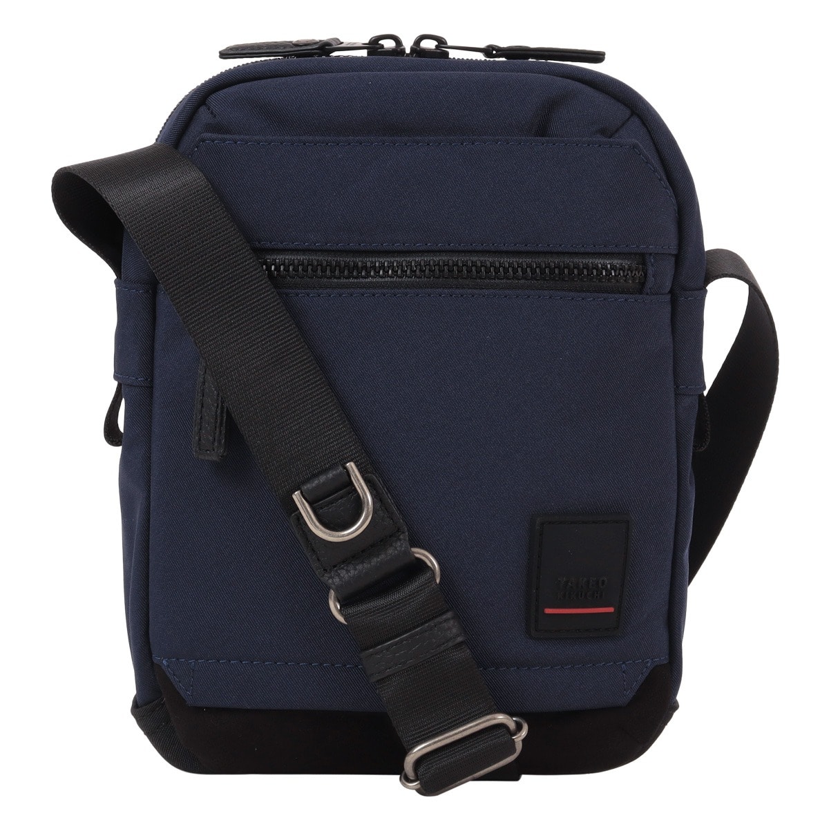 TAKEO KIKUCHI タケオ キクチ ショルダーバッグ ミニショルダー メンズ 縦型ショルダー ミニショルダー ASTON アストン 755101 肩掛け ショルダーポーチ カジュアル 旅行 トラベル 弱撥水加工 ネイビー