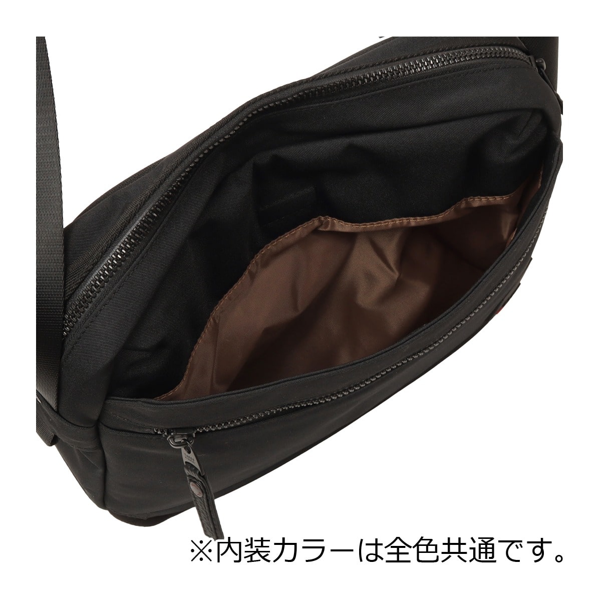 TAKEO KIKUCHI タケオ キクチ ショルダーバッグ B5 メンズ 横型ショルダー ASTON アストン 755102 ビジネスバッグ ビジネス カジュアル 弱撥水加工 ブラック 【01】ブラック -