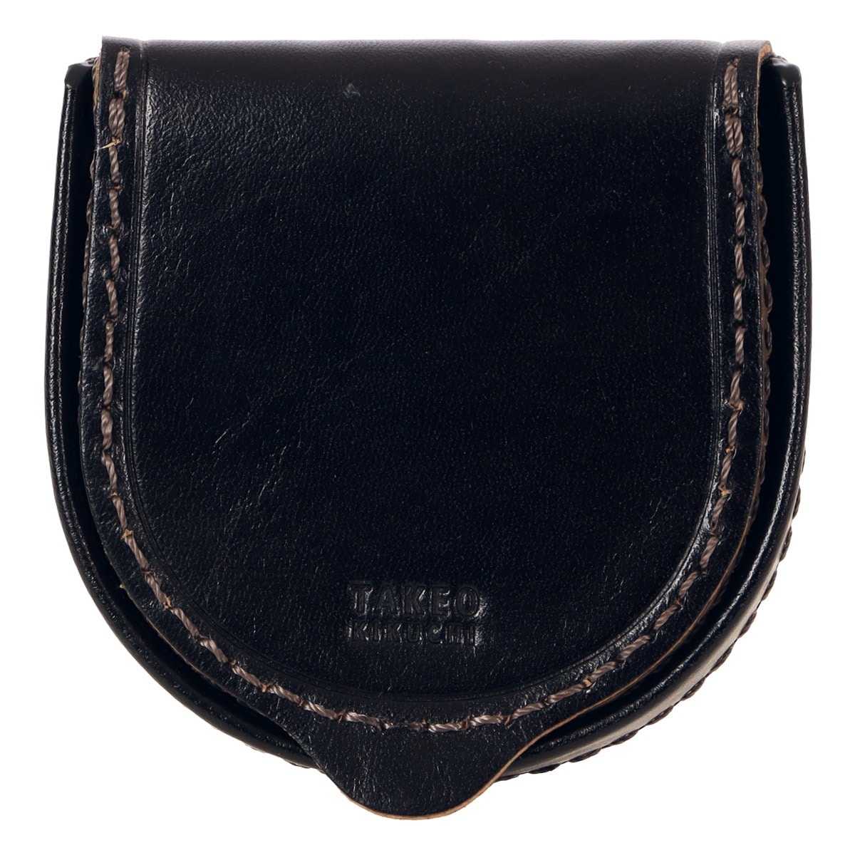 TAKEO KIKUCHI タケオ キクチ コインケース 小銭入れ メンズ レディース 馬蹄小銭入れ Idea イデア 756601 本革 牛革 レザー ブラック