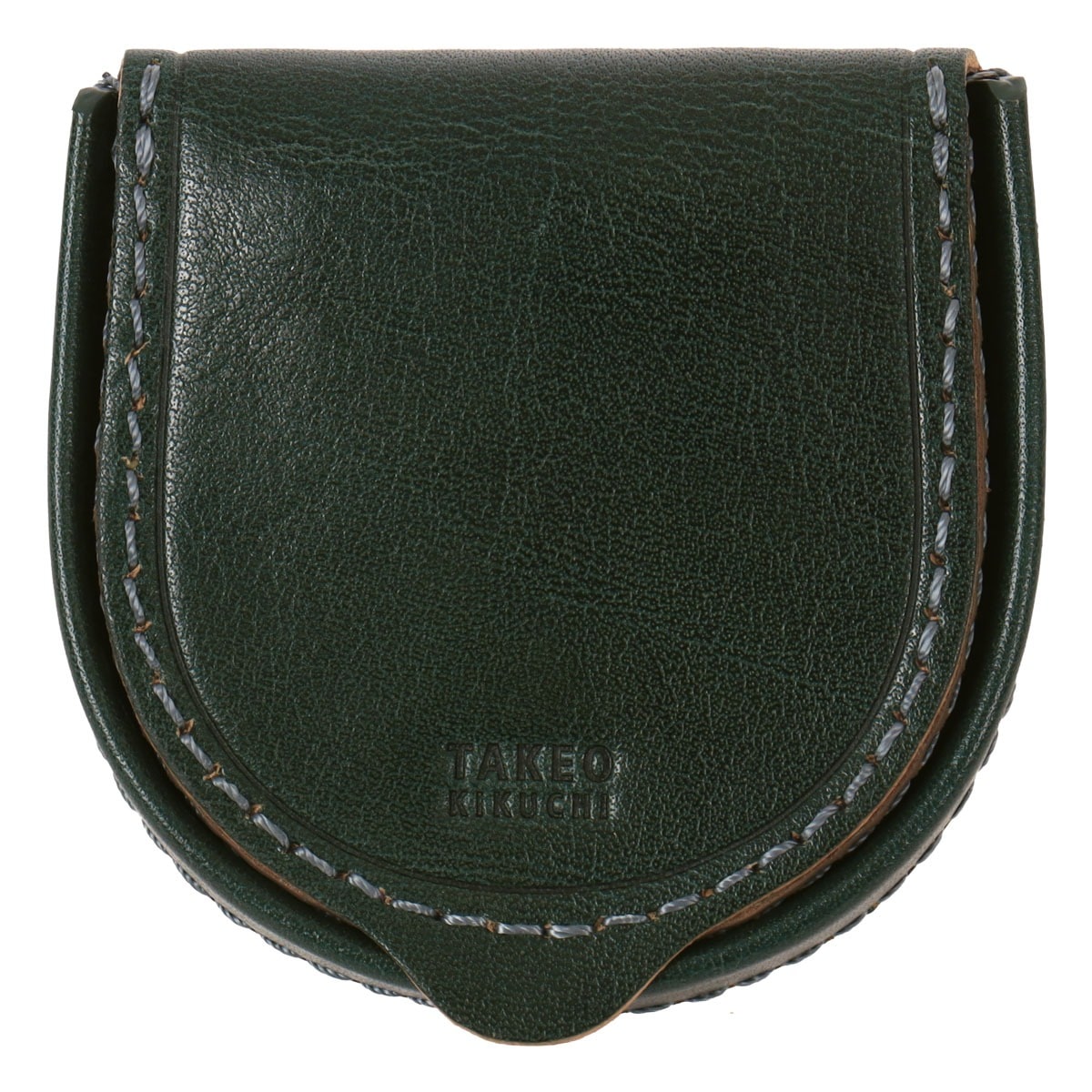 TAKEO KIKUCHI タケオ キクチ コインケース 小銭入れ メンズ レディース 馬蹄小銭入れ Idea イデア 756601 本革 牛革 レザー グリーン