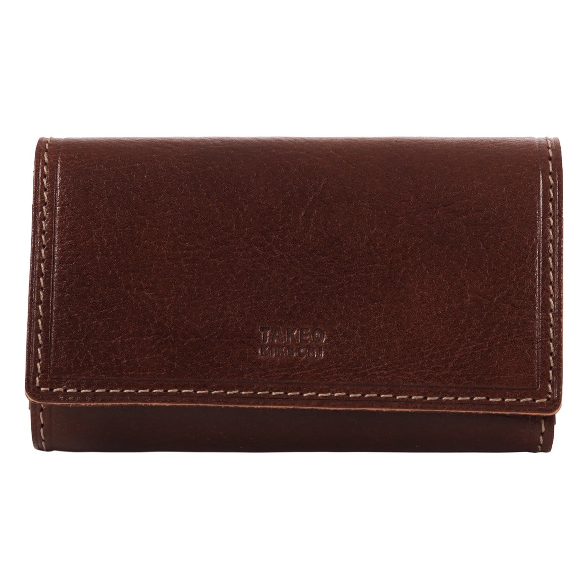 TAKEO KIKUCHI タケオ キクチ キーケース カードケース 鍵入れ キーフック 5連 Idea イデア メンズ レディース 756603 本革 牛革 レザー 通勤 通学 ブラウン