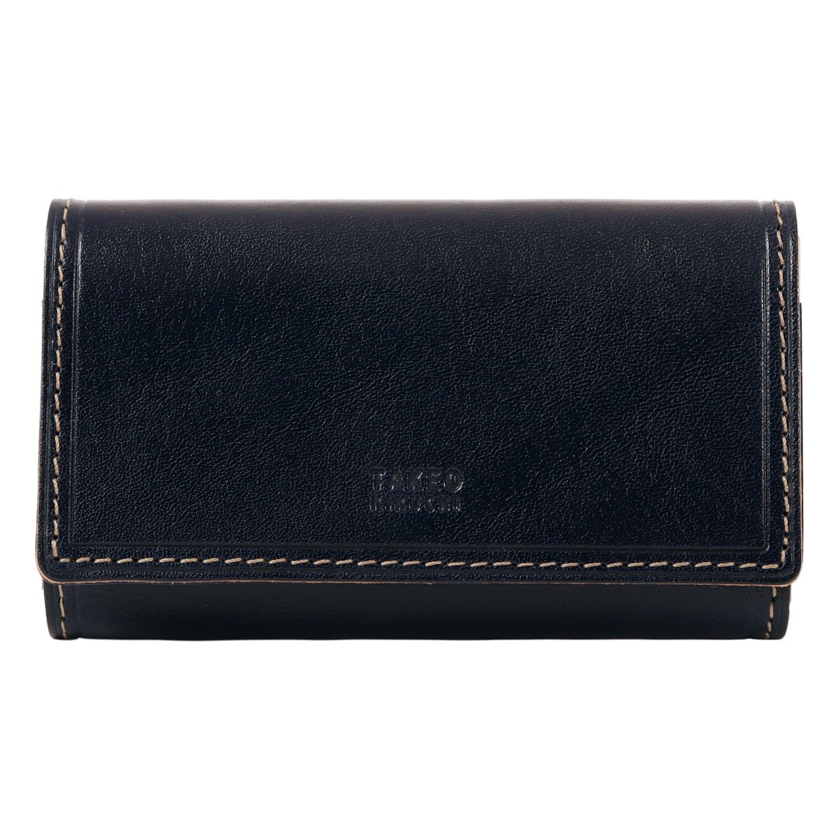 TAKEO KIKUCHI タケオ キクチ キーケース カードケース 鍵入れ キーフック 5連 Idea イデア メンズ レディース 756603 本革 牛革 レザー 通勤 通学 ネイビー