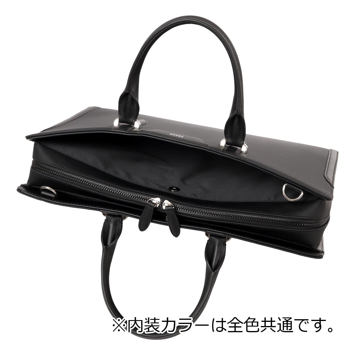 TAKEO KIKUCHI タケオ キクチ ショルダーバッグ メンズ ビジネスショルダー トートバッグ ビジネストート ビジネスバッグ B4 13.3インチ フルーレ 760502 ブリーフケース 会社 出張 ビジネス オフィス ブラック 【01】ブラック -