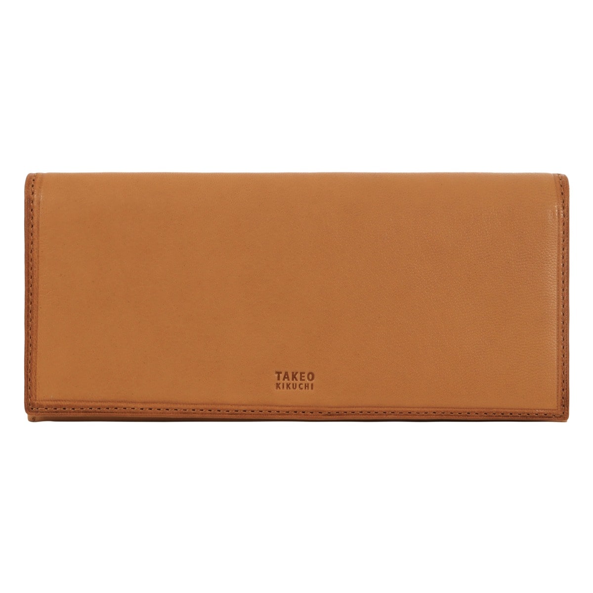 TAKEO KIKUCHI タケオ キクチ 長財布 メンズ 本革 財布 ロングウォレット 長札 札入れ 小銭入れ 790605 クロードⅡ レザー 薄型 シープスキン カジュアル ビジネス フォーマル 会社 出張 プレゼント ギフト キャメル