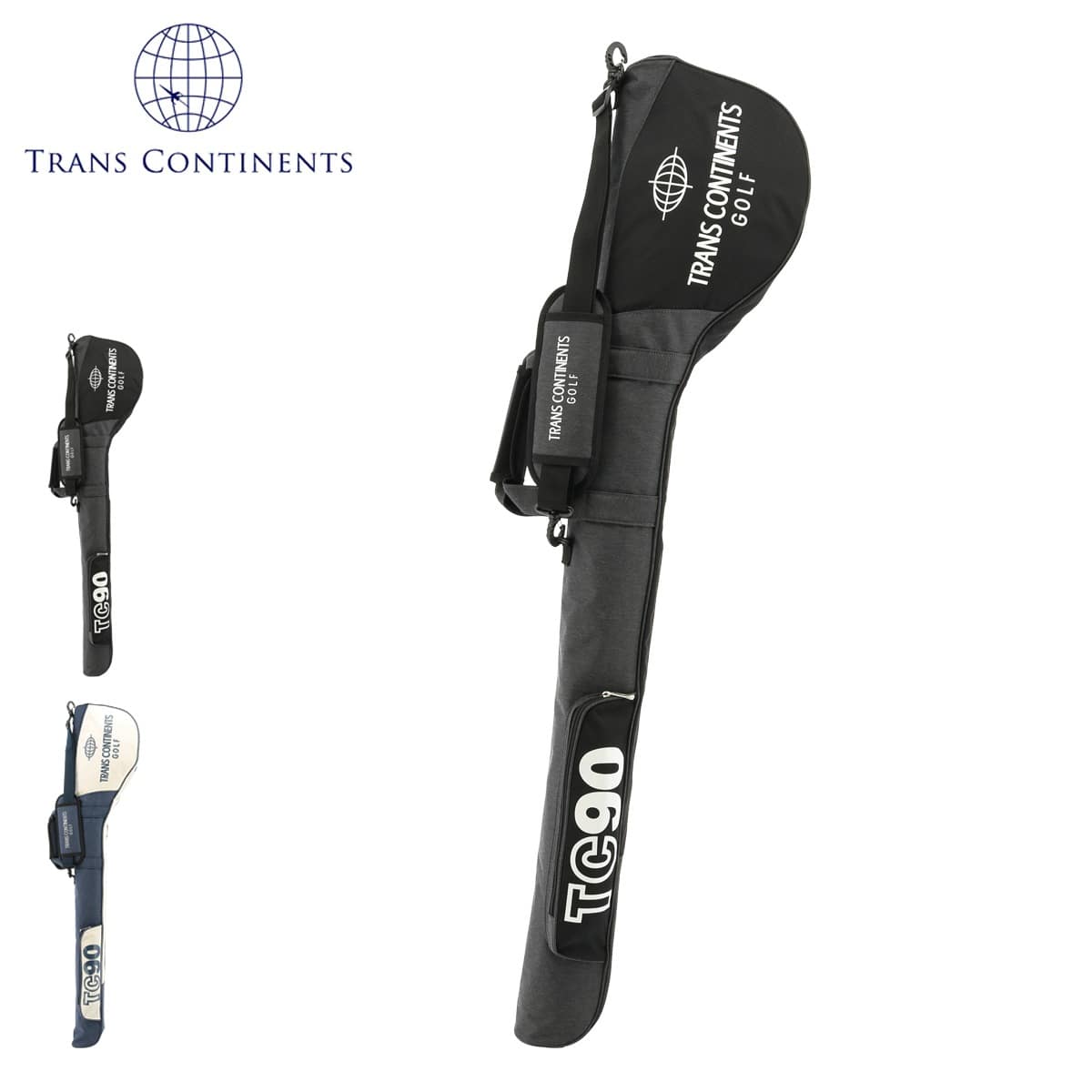 TRANS CONTINENTS トランスコンチネンツ クラブケース メンズ ホワイト/ネイビー