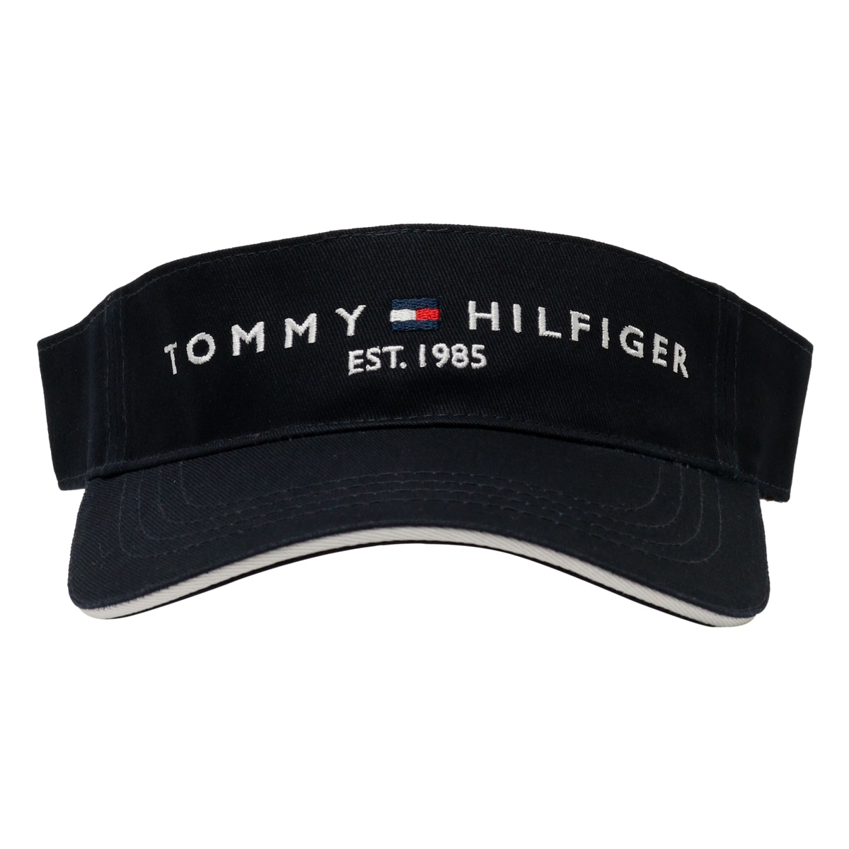 トミー ヒルフィガー ゴルフ サンバイザー 帽子 メンズ レディース THMB3F52 TOMMY HILFIGER GOLF サイズ調整可能 日除け  暑さ対策